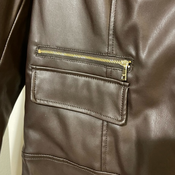 ✨ NWT Ladies XL Brown Cole Haan Signature Jacket 🧥 ✨ - Picture 5 of 11